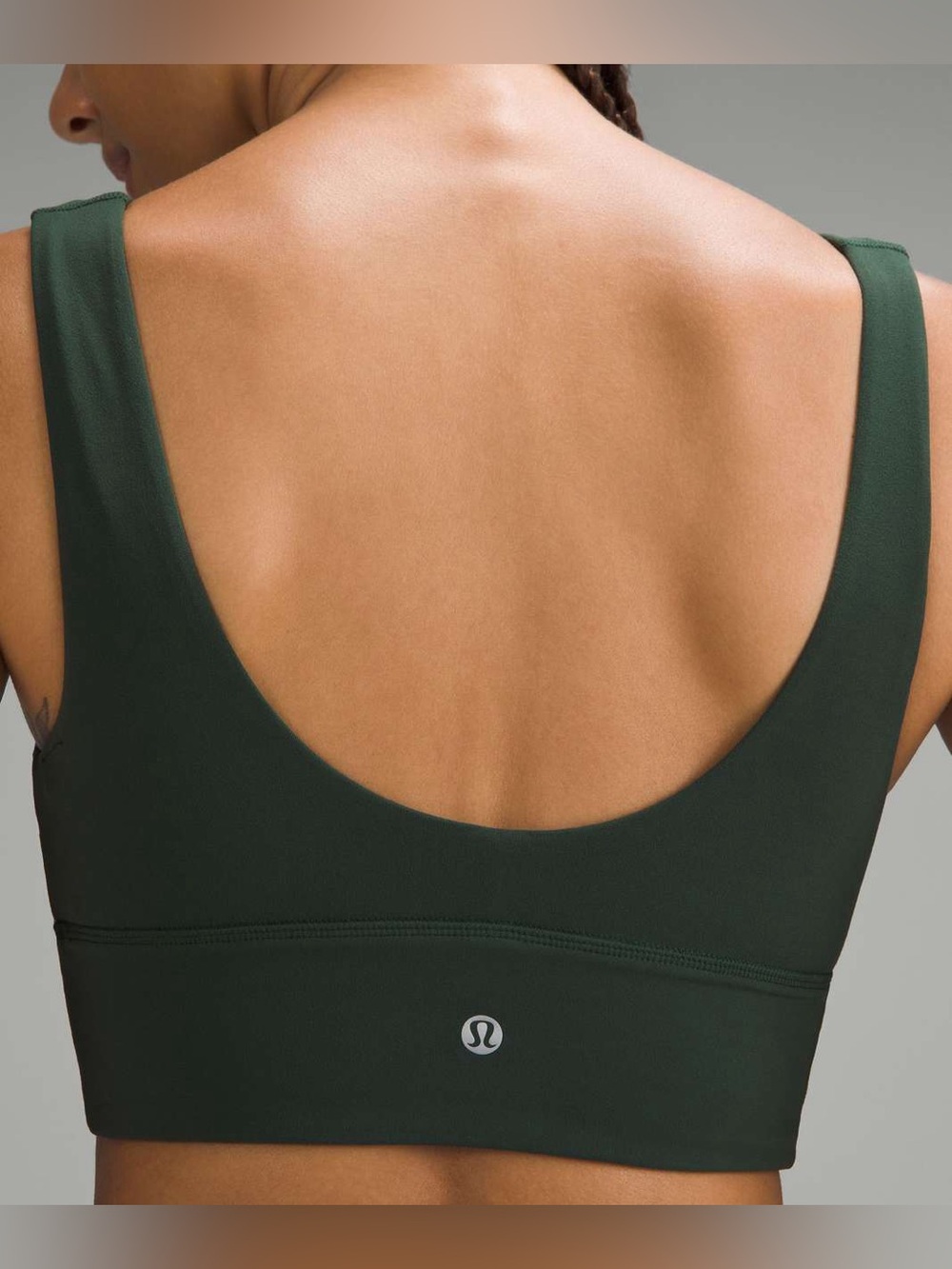 Lululemon Align V-Neck Bra *Light Support, C/D Cup in Legacy Green Size 12